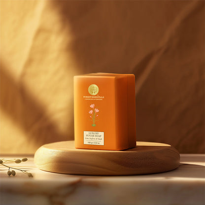 Forest Essentials Lime Saffron & Oudh Ayurvedic Luxury Handmade Soap