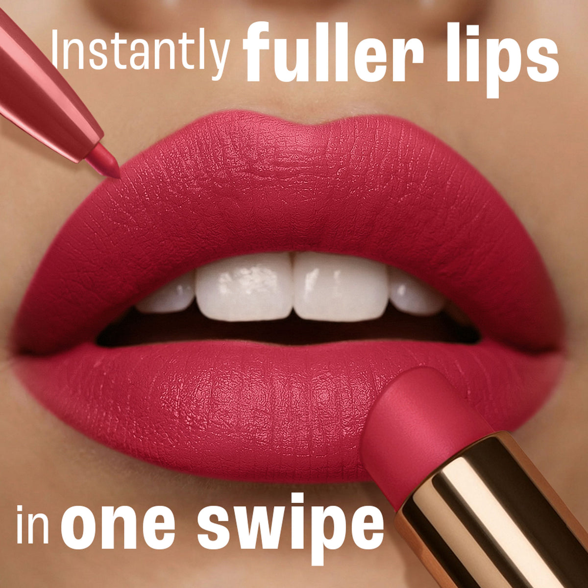 Lakme 9to5 Hya Beach Edit, Lipstick + Liner Duo, SPF 30, Hydrating Matte - Afterhours Red
