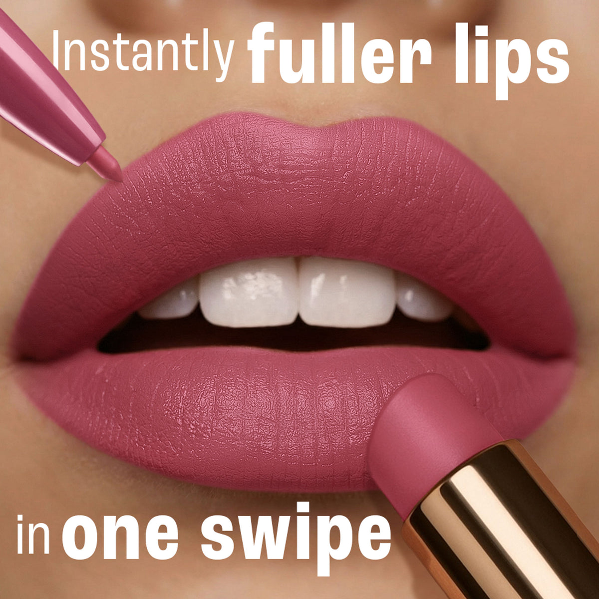 Lakme 9to5 Hya Beach Edit, Lipstick + Liner Duo, SPF 30, Hydrating Matte - Tanline Rose