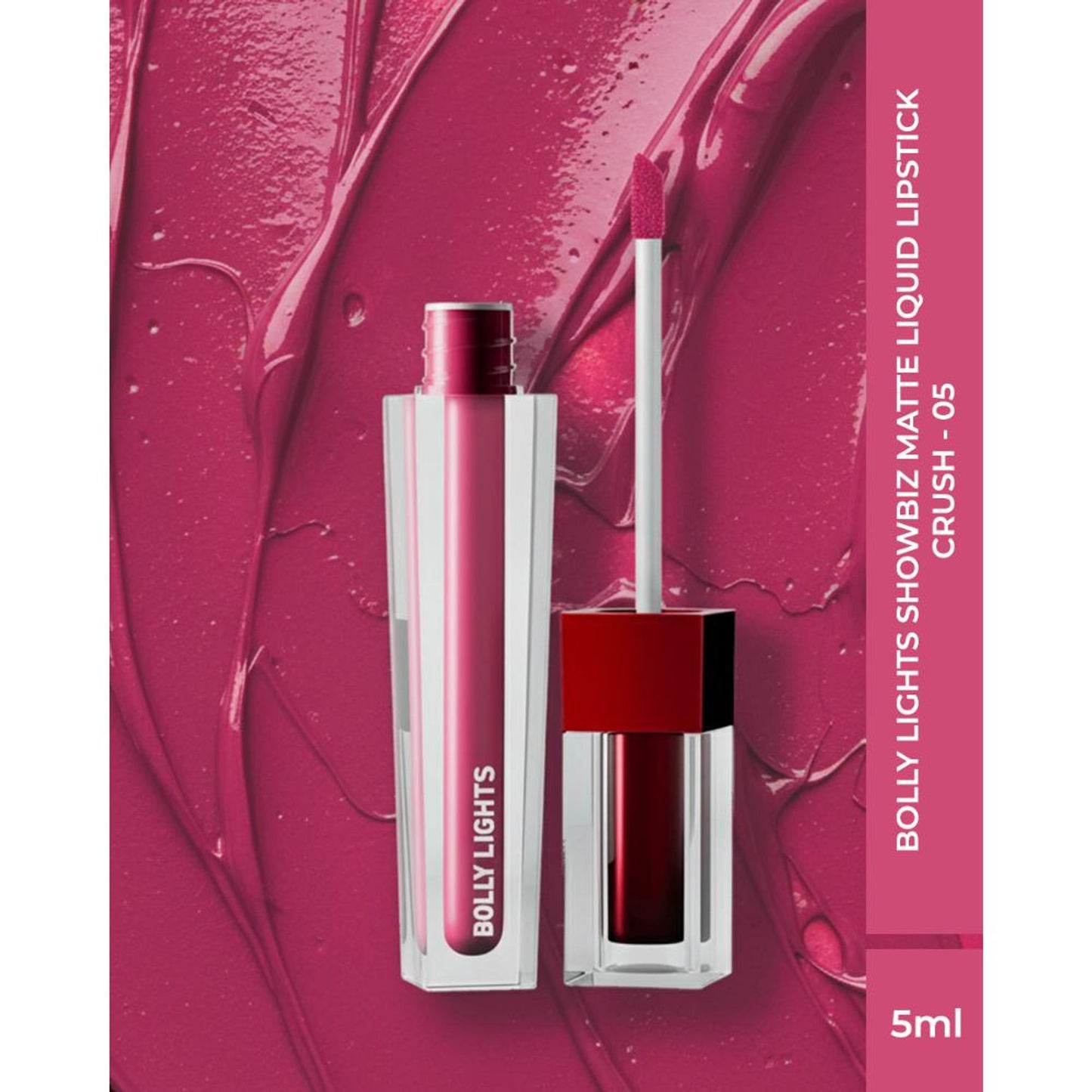 Colorbar Bolly Lights Showbiz Matte Liquid Lipstick - Crush - 05