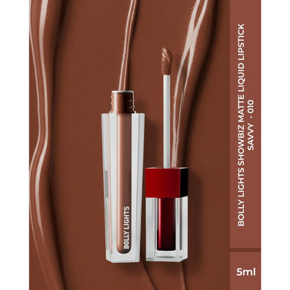 Colorbar Bolly Lights Showbiz Matte Liquid Lipstick - Savvy - 010