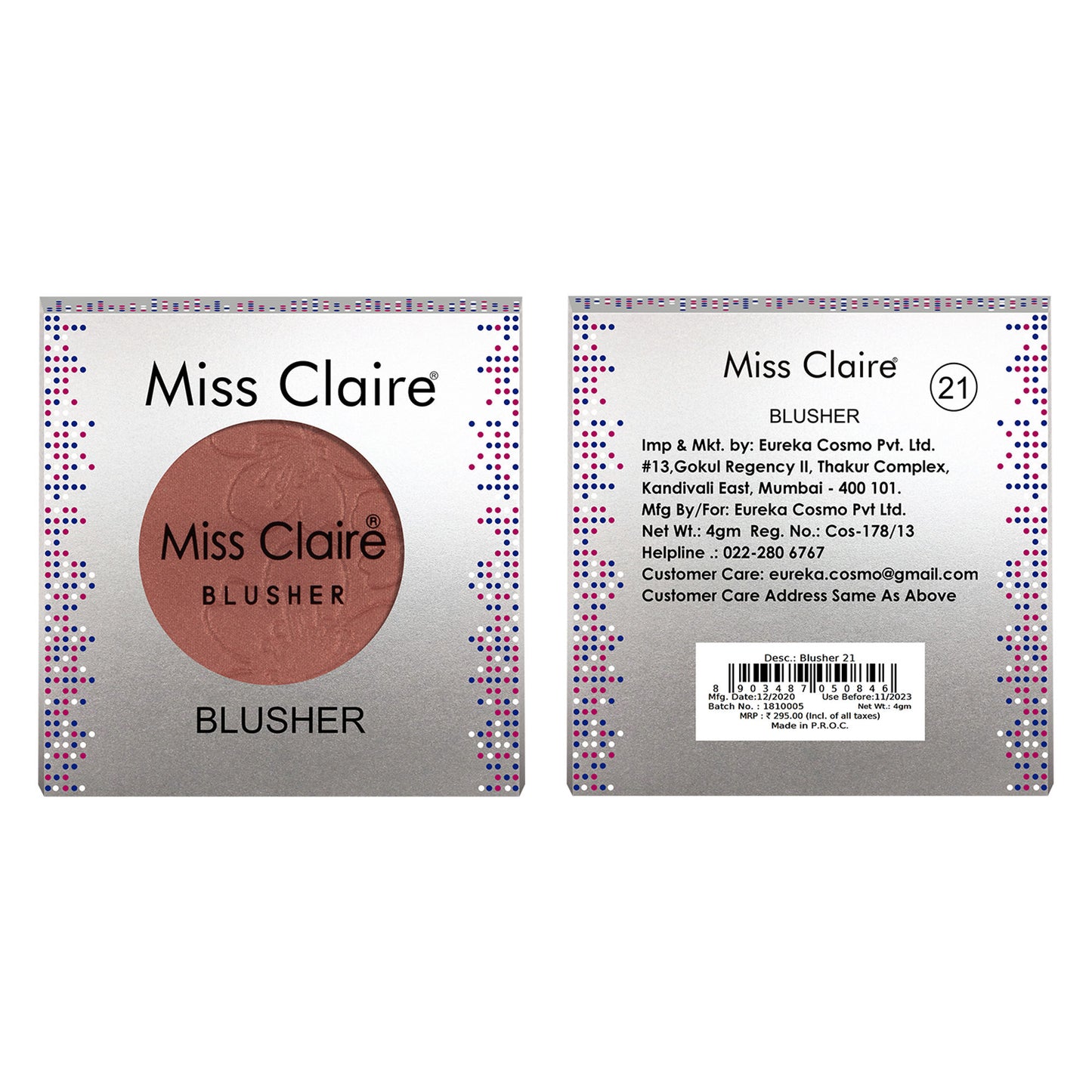Miss Claire Round Blusher - 21