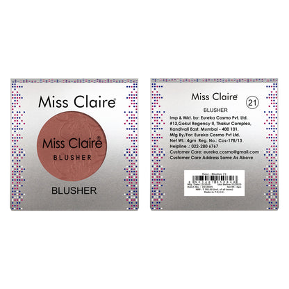 Miss Claire Round Blusher - 21