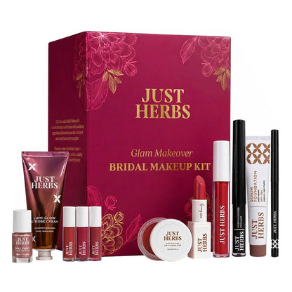 Just Herbs Wedding Vows Glam Essentials With Matte Lipstick