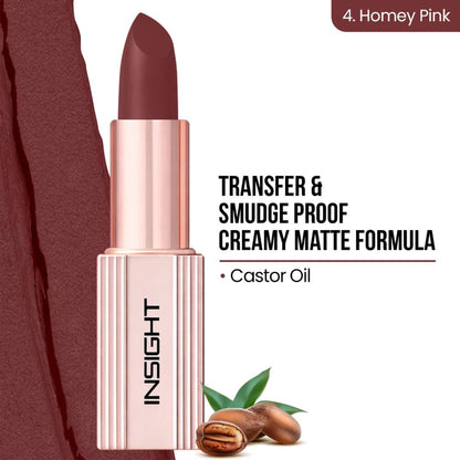 Insight Cosmetics Soft Blur Matte Lipstick - Homey Pink