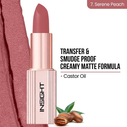 Insight Cosmetics Soft Blur Matte Lipstick - Serene Peach