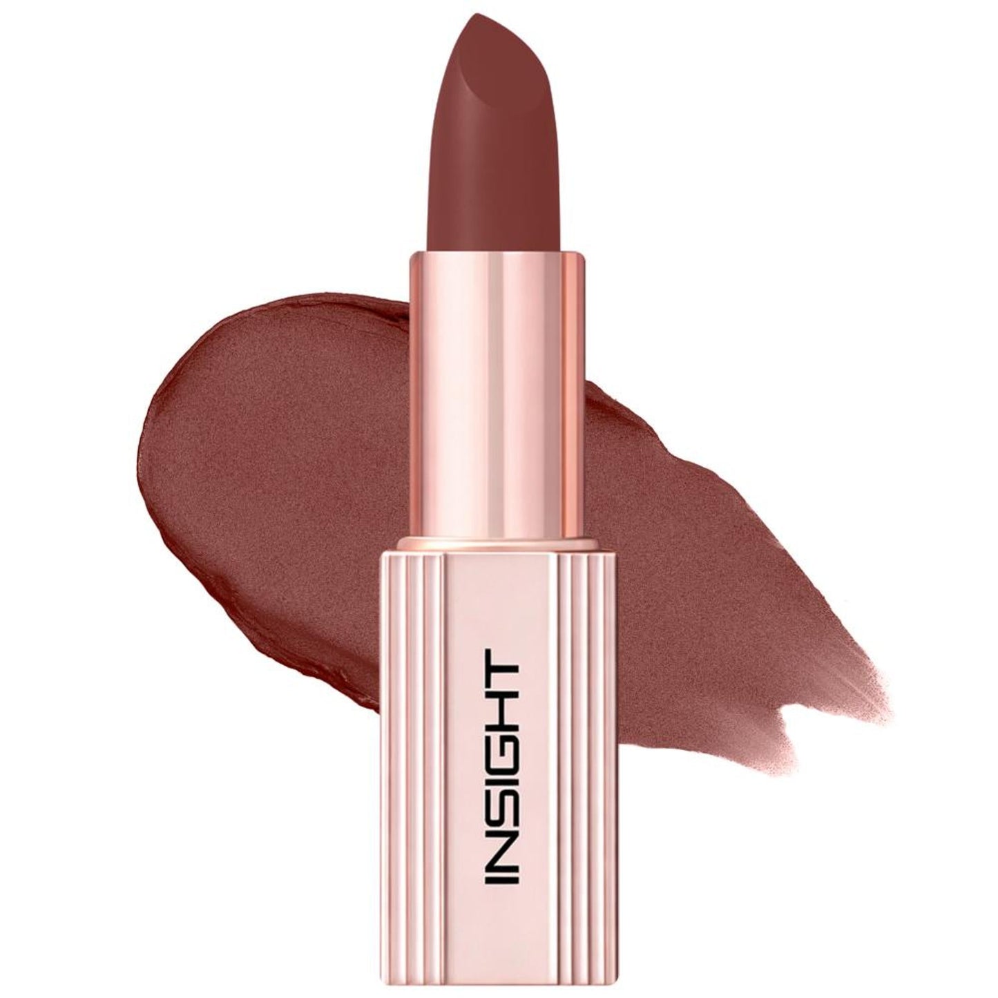 Insight Cosmetics Soft Blur Matte Lipstick - Mysterious Brown