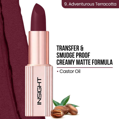 Insight Cosmetics Soft Blur Matte Lipstick - Adventurous Terracotta