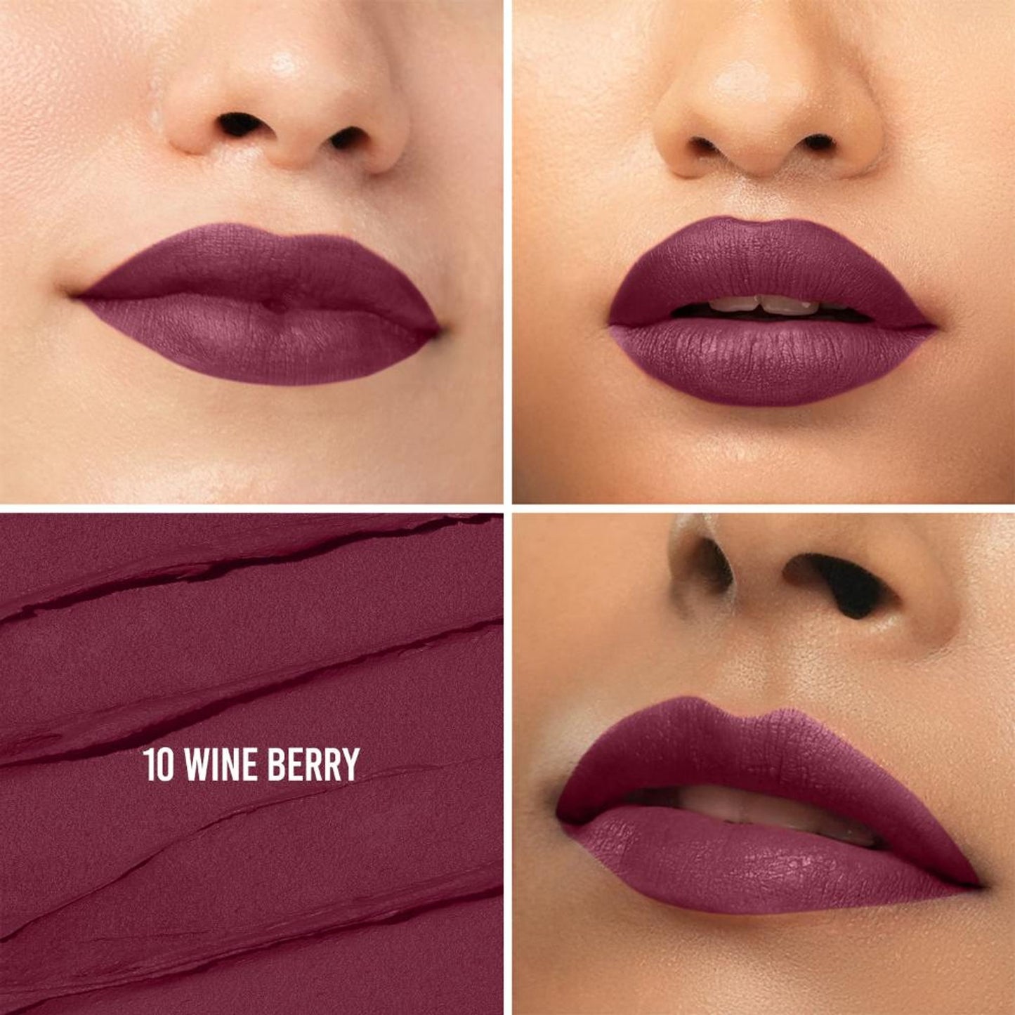 Insight Cosmetics Soft Blur Matte Lipstick - Wine Berry