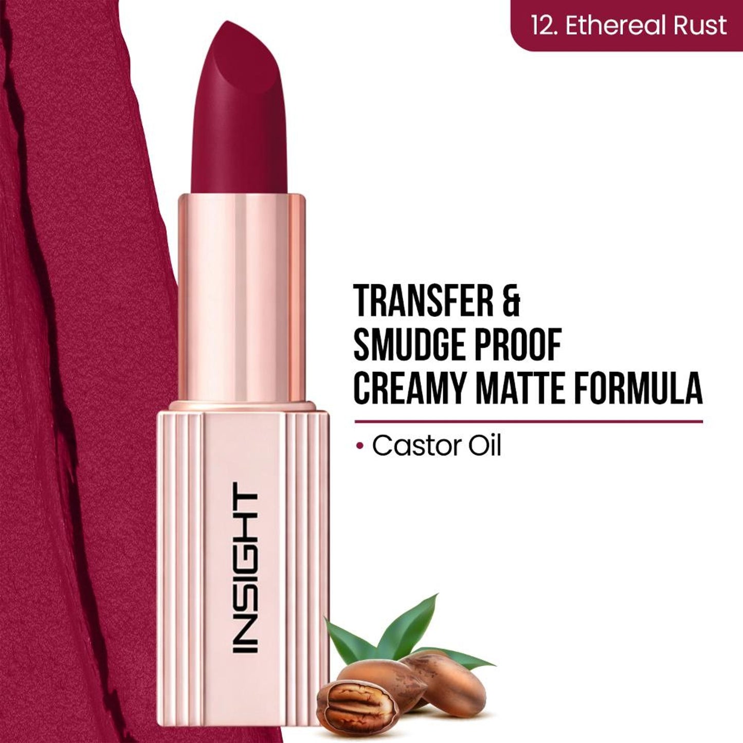 Insight Cosmetics Soft Blur Matte Lipstick - Ethereal Red