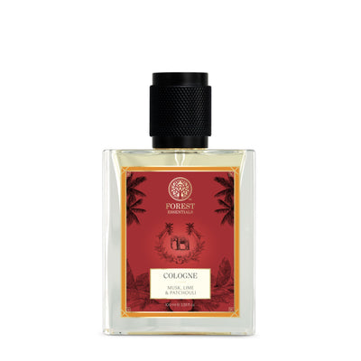Forest Essentials Cologne Musk, Lime & Patchouli - Long Lasting & Sophisticated