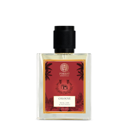 Forest Essentials Cologne Musk, Lime & Patchouli - Long Lasting & Sophisticated