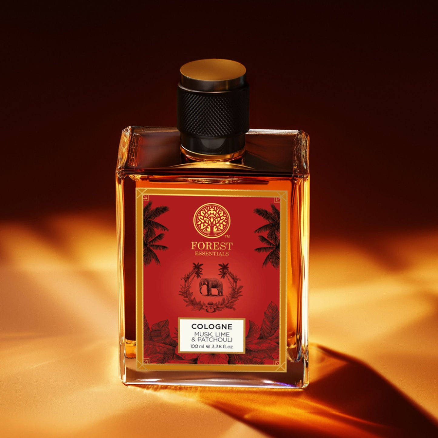 Forest Essentials Cologne Musk, Lime & Patchouli - Long Lasting & Sophisticated