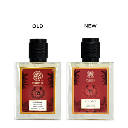 Forest Essentials Cologne Musk, Lime & Patchouli - Long Lasting & Sophisticated