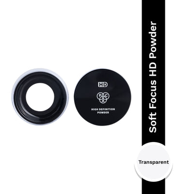 PAC HD Powder - Absorbs Oil & Shine, Ultra Blurring Matte Finish, Prevents Flashbacks - Transparent