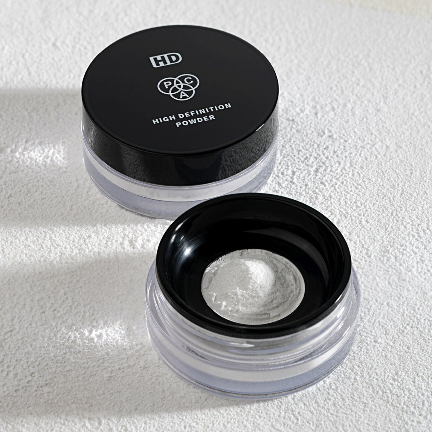 PAC HD Powder - Absorbs Oil & Shine, Ultra Blurring Matte Finish, Prevents Flashbacks - Transparent