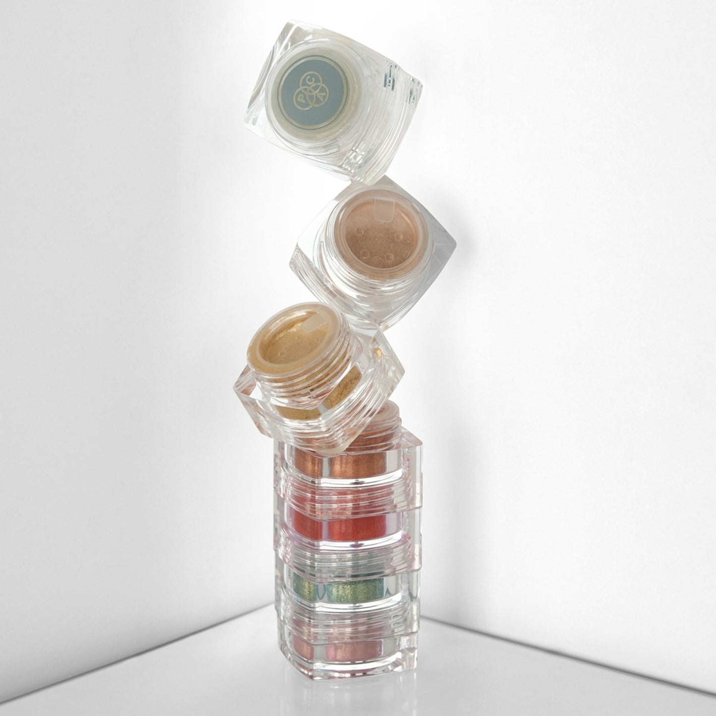 PAC Pigment Tower Fairy Light - 7 in 1 Loose Glitter Eyeshadow, High Impact Payoff, Non Chunky