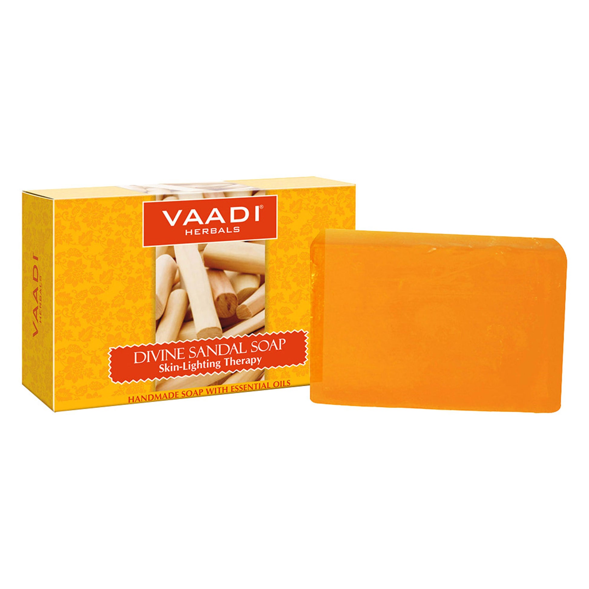 Vaadi Herbals Divine Sandal Soap Skin Lighting Therapry