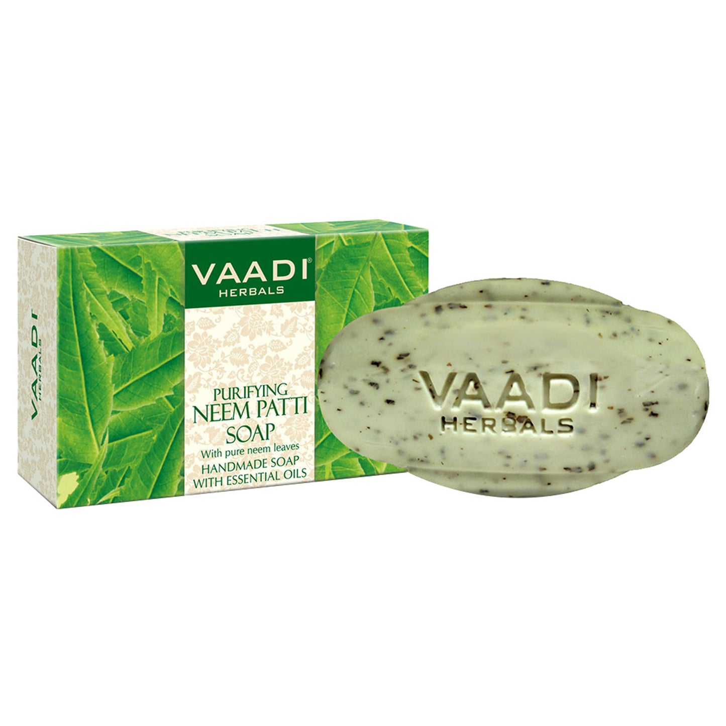 Vaadi Herbals Neem Patti Soap - Contains Pure Neem Leave