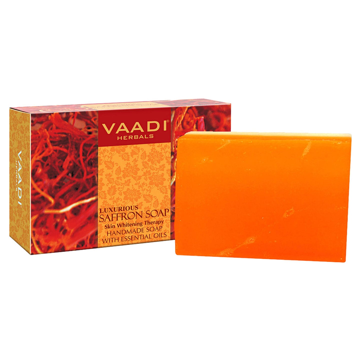 Vaadi Herbals Luxurious Saffron Soap - Skin Whitening Therapy