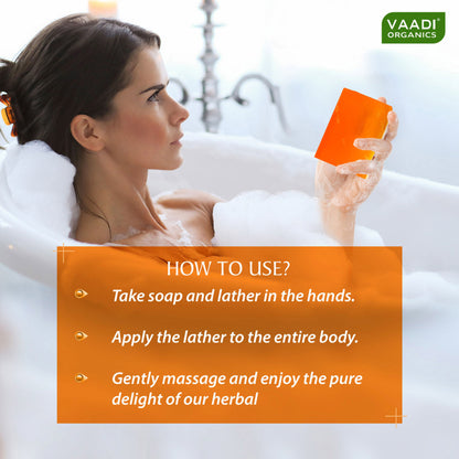 Vaadi Herbals Luxurious Saffron Soap - Skin Whitening Therapy