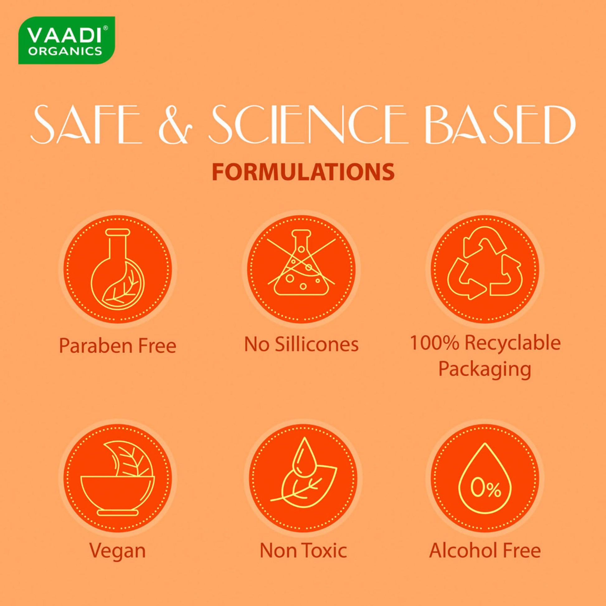 Vaadi Herbals Value Pack Of 3 Perky Peach Soap With Almond Oil