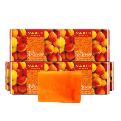 Vaadi Herbals Super Value Pack Of 6 Perky Peach Soap