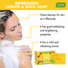 Vaadi Herbals Super Value Pack Of 6 Refreshing Lemon And Basil Soap