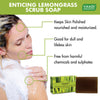 Vaadi Herbals Super Value Enticing Lemongrass Scrub Soap - Pack Of 6