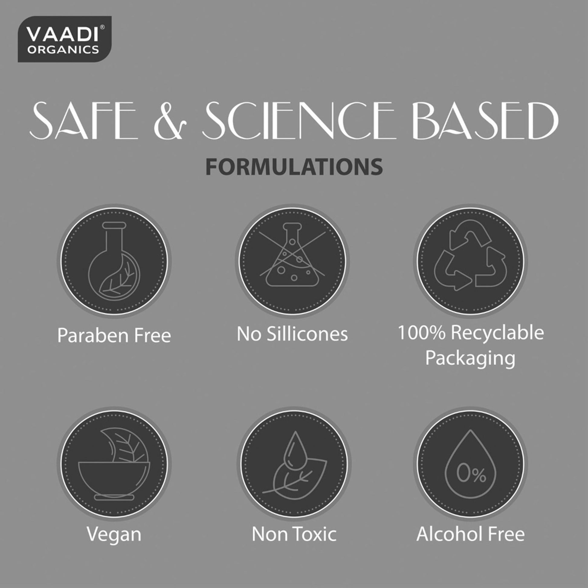 Vaadi Herbals Activated Charcoal Soap - Pack of 6