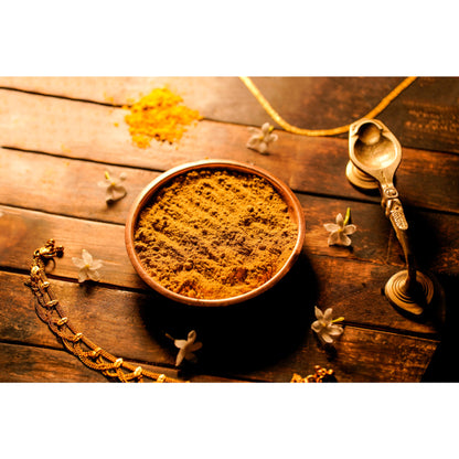 Shesha Ayurveda Kasturi Nalpamaradi Body Ubtan With Musk Turmeric For Tan Removal