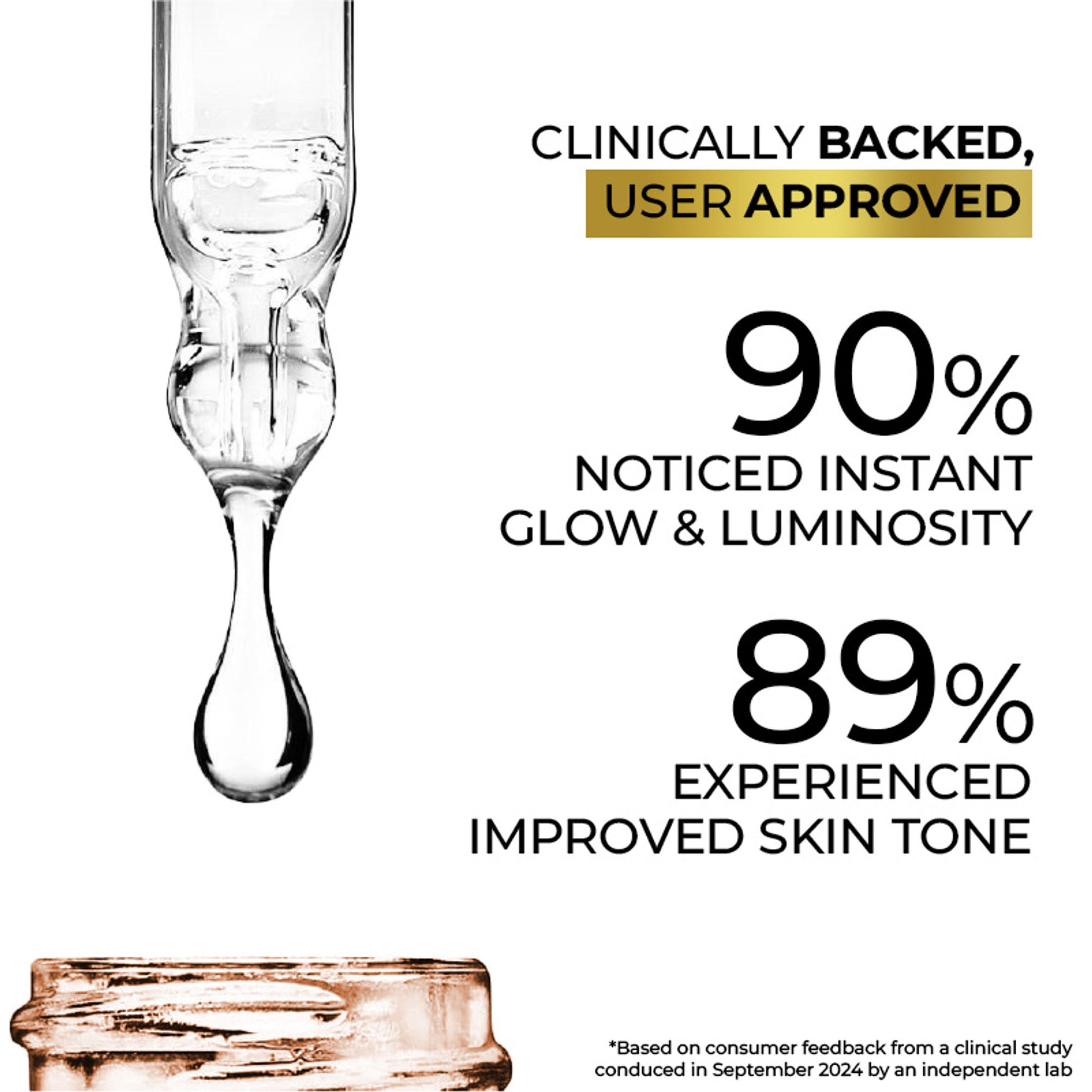 Streax Bright & Shine Face Serum For Brightening, Dark Spots Reduction