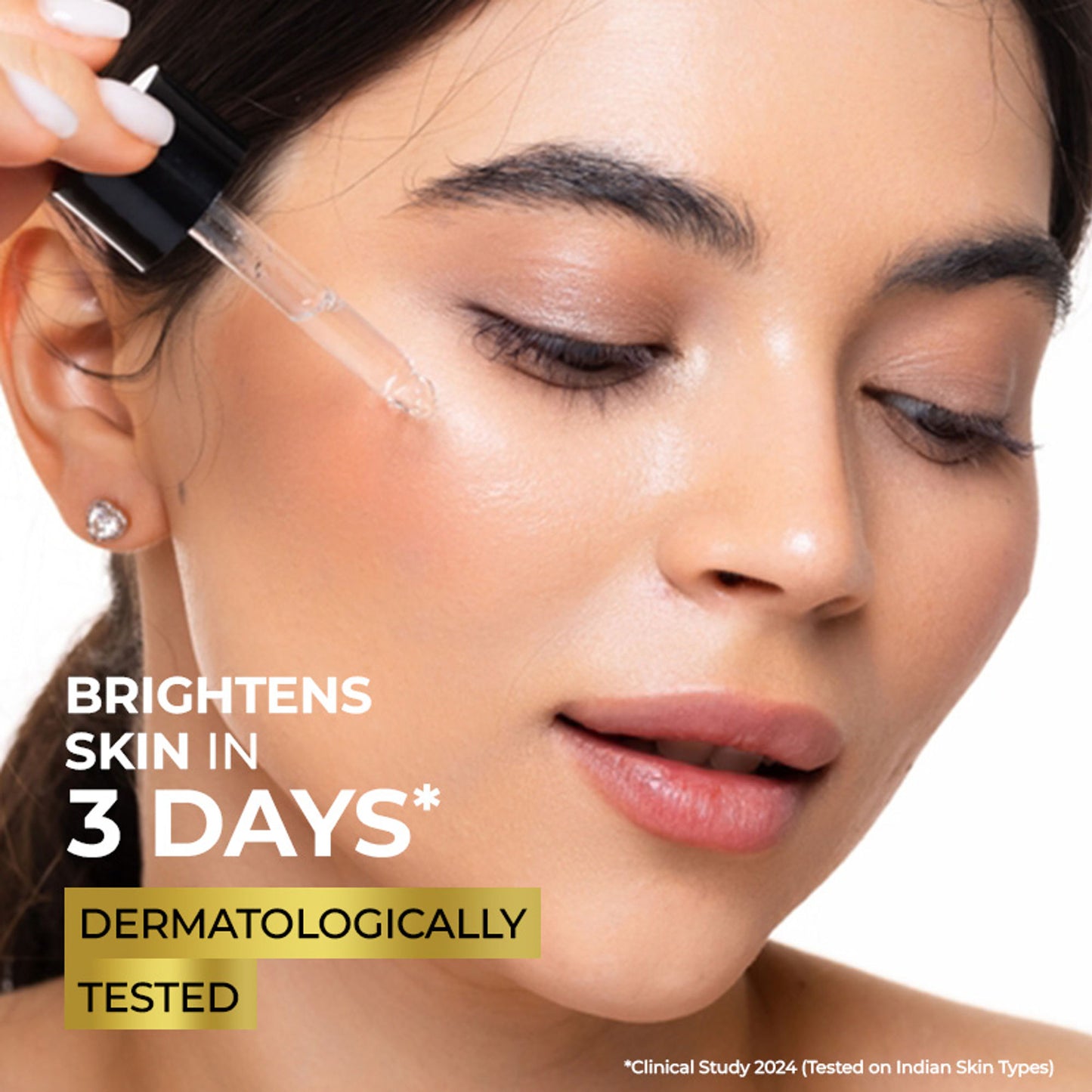 Streax Bright & Shine Face Serum For Brightening, Dark Spots Reduction