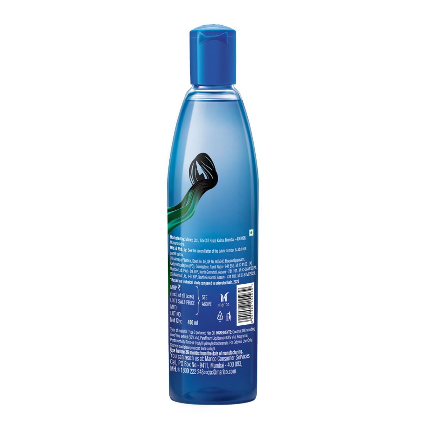 Parachute Advansed Aloe Vera Enriched Coconut Hair Oil for Soft and Strong Hair