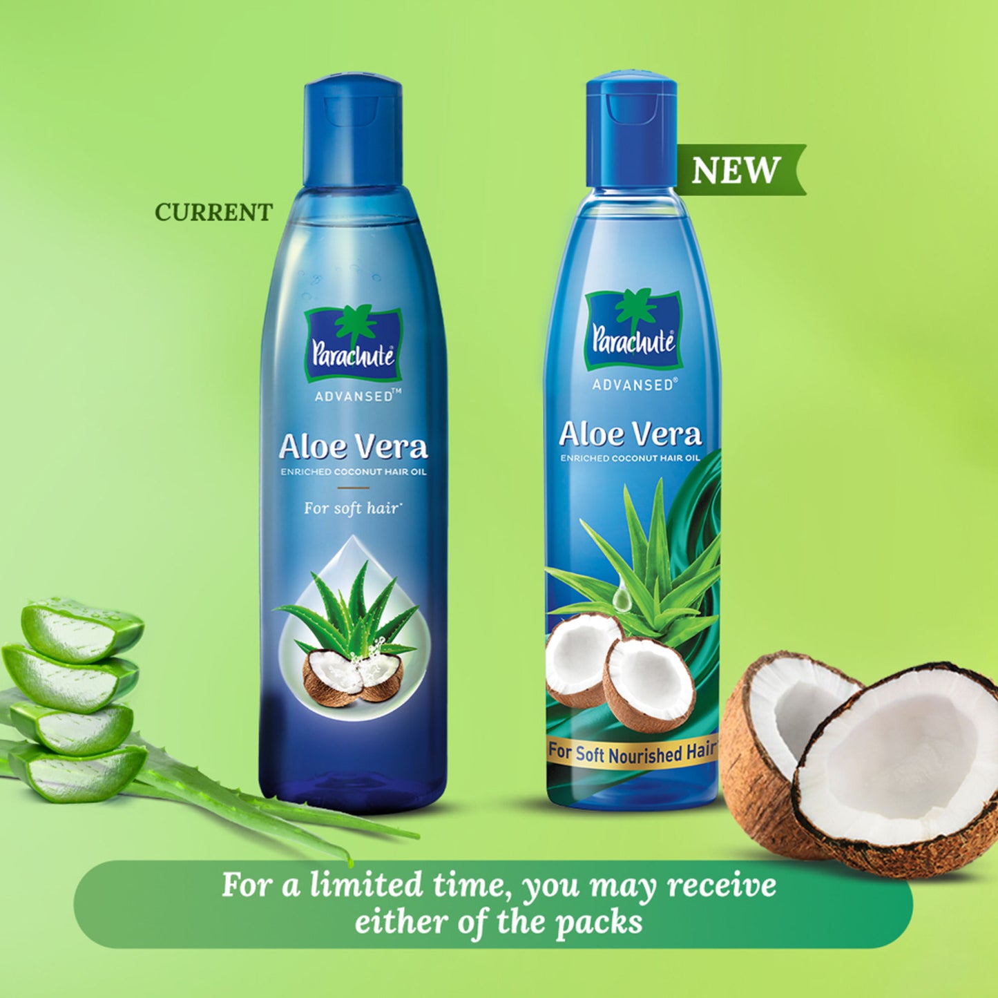 Parachute Advansed Aloe Vera Enriched Coconut Hair Oil for Soft and Strong Hair