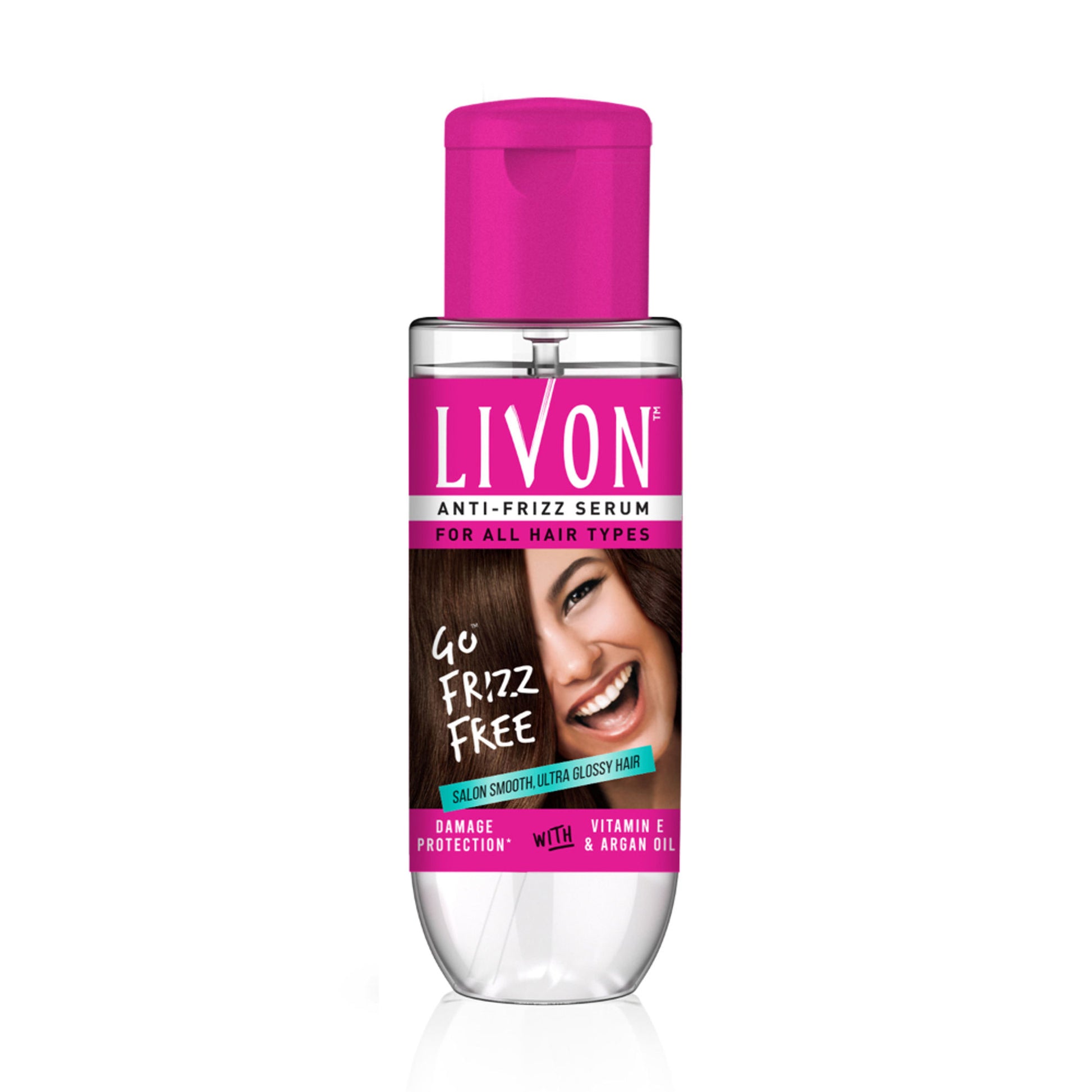 Livon Hair Serum for Women & Men All Hair Types Smooth, Frizz free & Glossy Hair