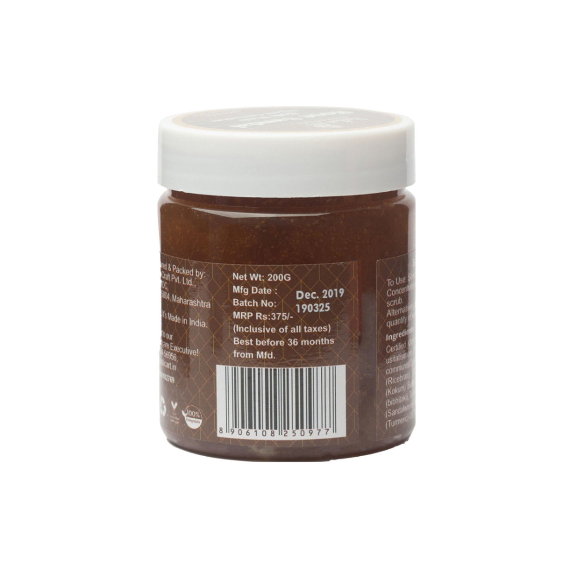 Rustic Art Organic Rose Sandal Body Wash Concentrate