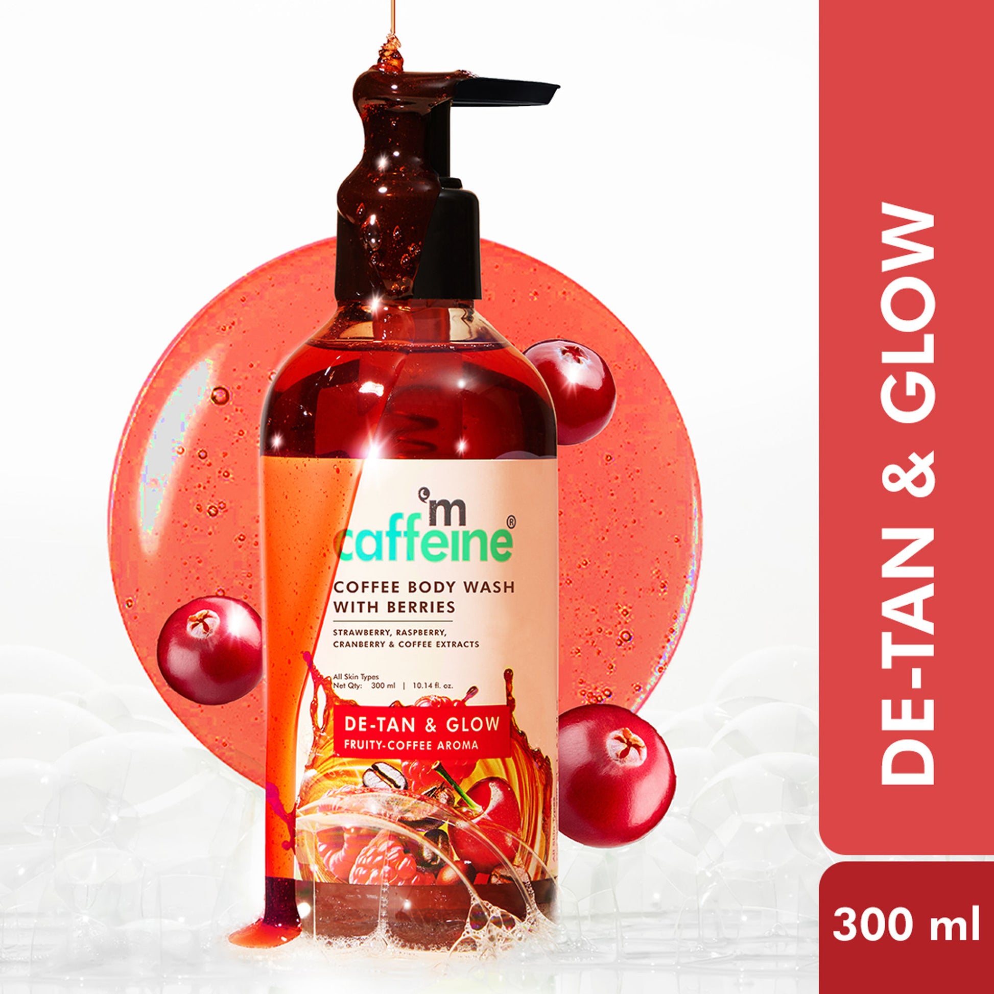 MCaffeine Coffee & Berries Body Wash
