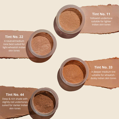 Sandiva SPF Top-Up Loose Powder with Zinc Oxide, SPF 30+ PA++++, UV Protection, No White Cast - Tint 11