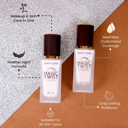 Matt look Magic Twist Foundation