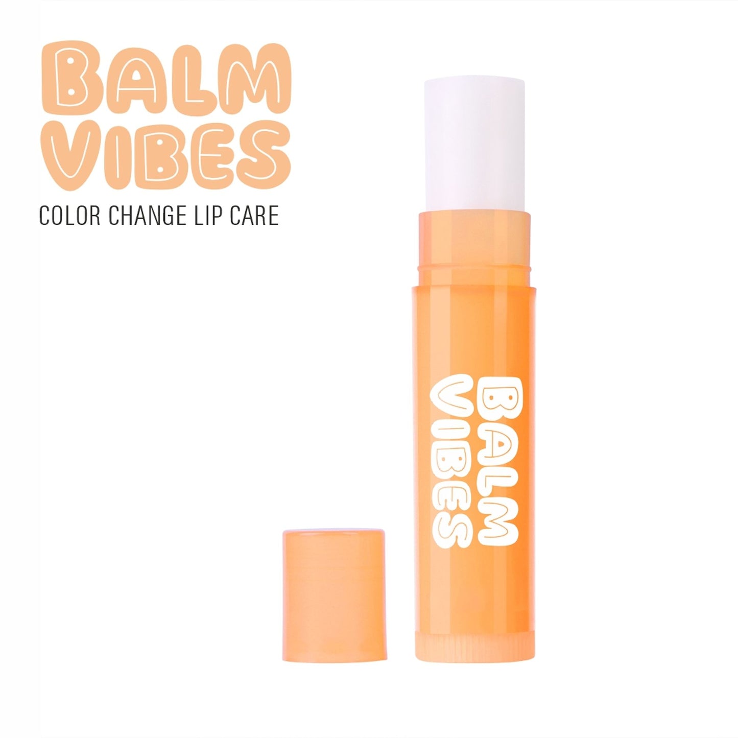 Matt look Balm Vibes Color Change Lip Balm - Peach Nectar