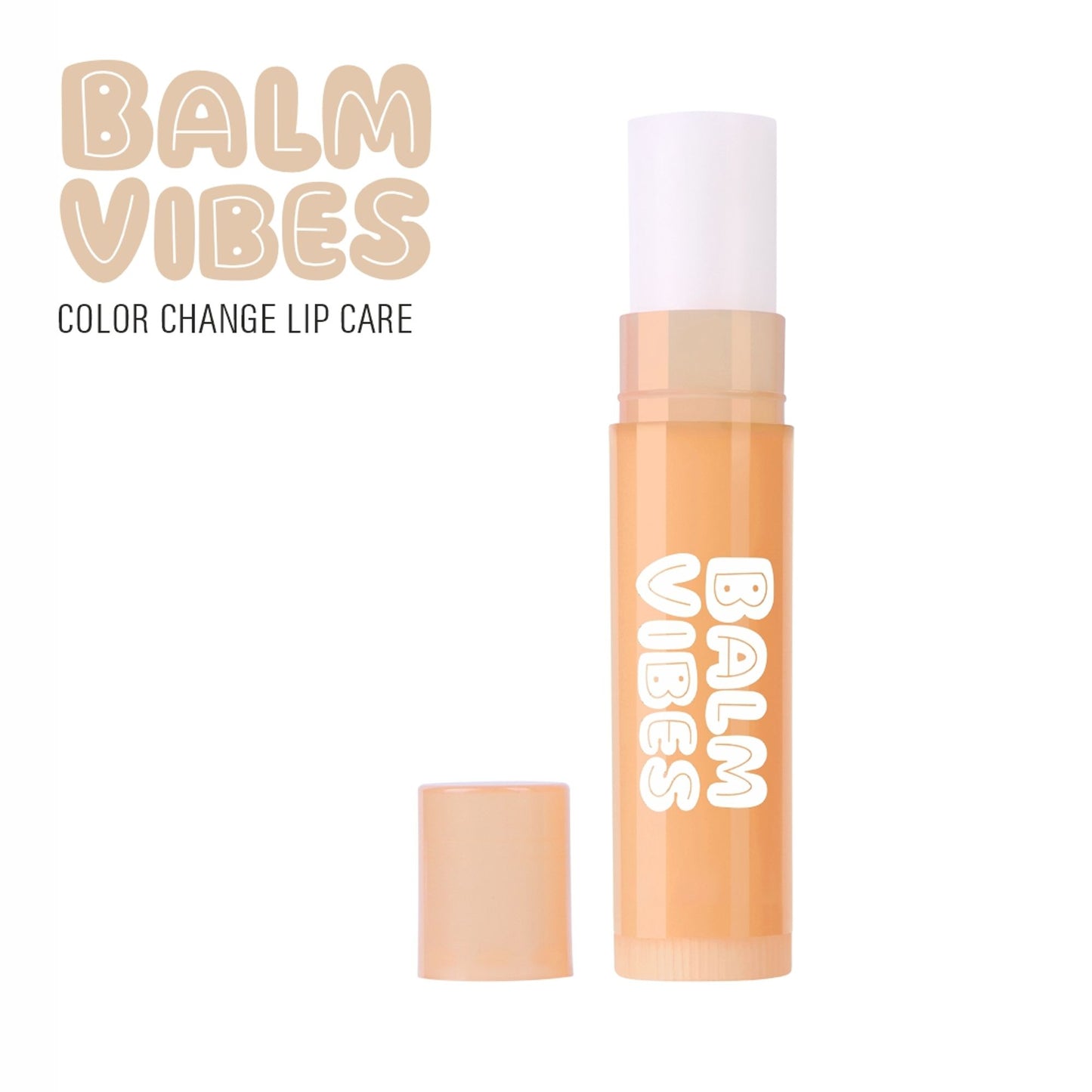Matt look Balm Vibes Color Change Lip Balm - Island Coconut