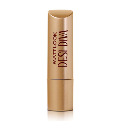 Matt look Desi Diva HD Matte Lipstick - Molten Red-05