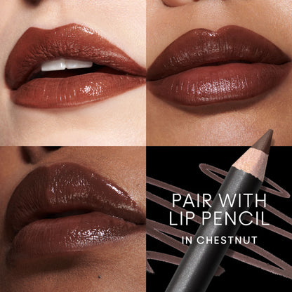 M.A.C Lustreglass Lipstick - Uncensored