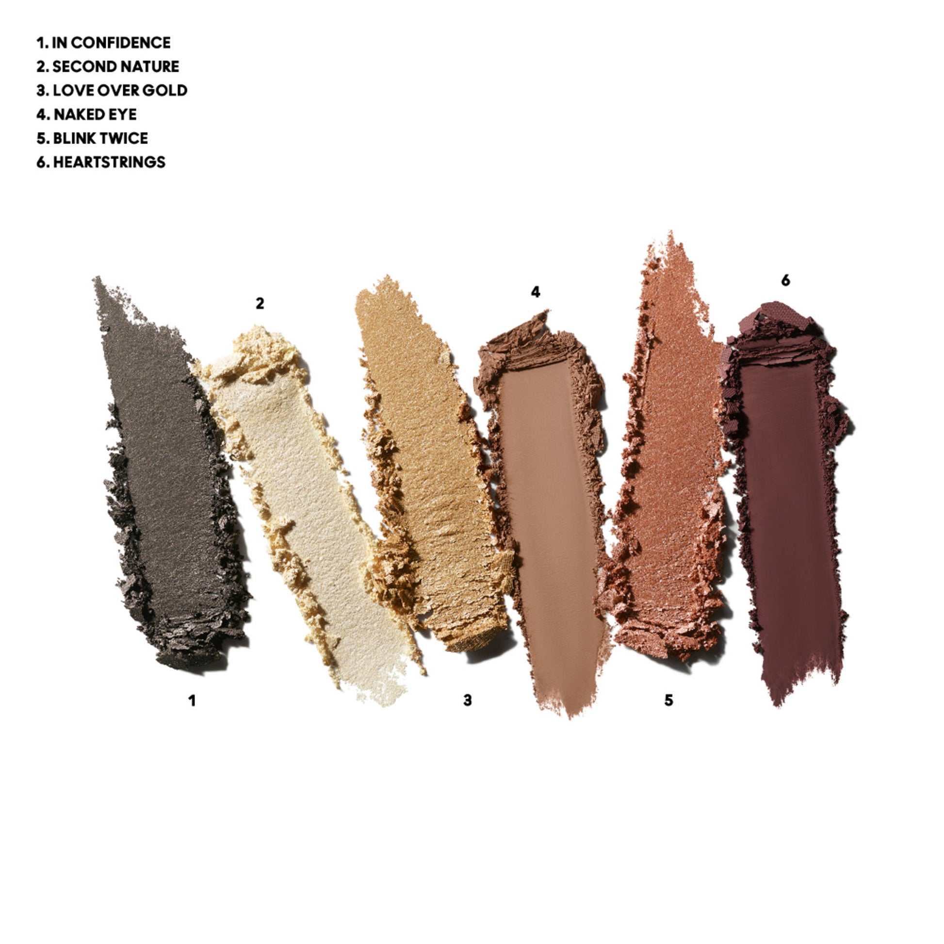 M.A.C Connect In Colour X6 Eye Shadow Palette - Nuanced Neutrals