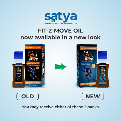 Satya Pharmaceuticals Ayurveda Fit-2 Move Ortho Pain Relief Oil