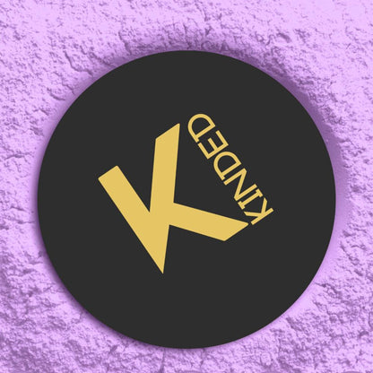 KINDED Setting Loose Powder with Puff - Violet Purple