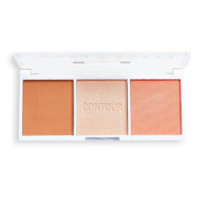 Relove Colour Play Contour Trio Palette Baked Sugar - Sugar