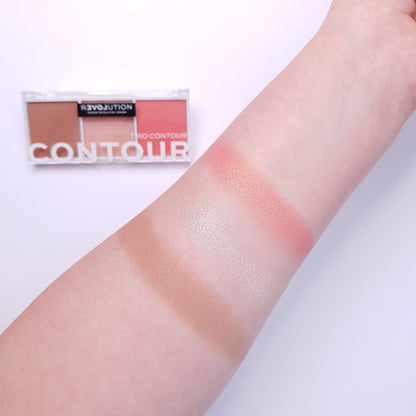 Relove Colour Play Contour Trio Palette Baked Sugar - Sugar
