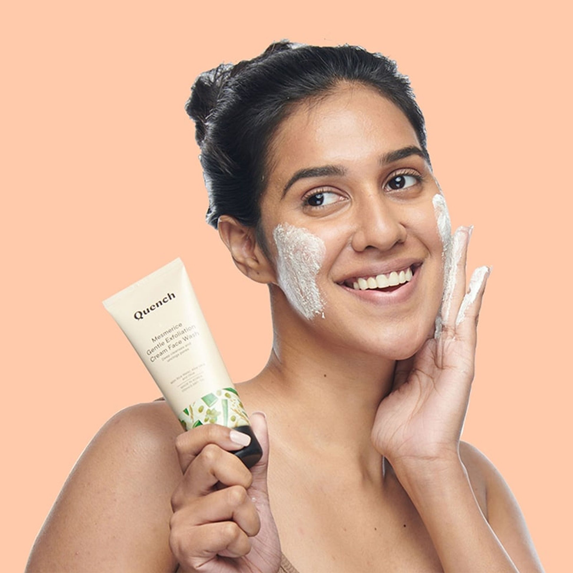 Quench Rice Water Gentle Exfoliation Cream Face Wash